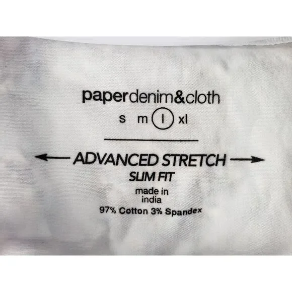 Paper Denim & Cloth Size Large Floral Print Button Up Long Sleeve Dual Pockets - Picture 4 of 7